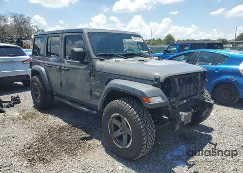 2018 Jeep Wrangler Unlimited Sport from USA, damaged, VIN 1C4HJXDN0JW264106